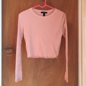 Girls Long Sleeve Crop Top 👧🏻😊🌸